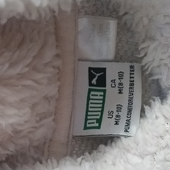 New never used Girls Puma shirt set and Sherpa sweater size M(8/10) - Picture 6 of 6